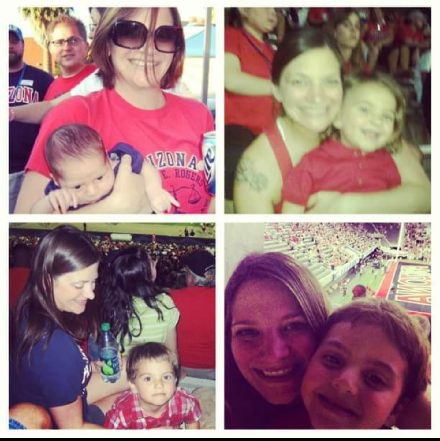 Mom & Son Football Fun!